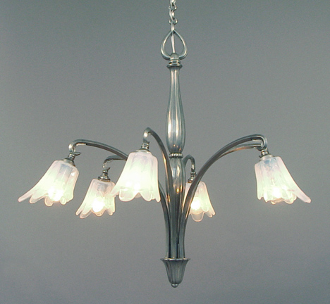 Restored Art Deco And Art Nouveau Chandeliers For Sale